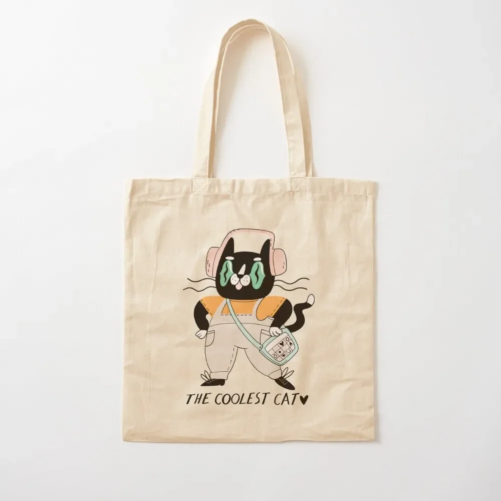 

Cool Autistic Cat AAC Device User Tote Bag female bag cloth bag woman hand bags