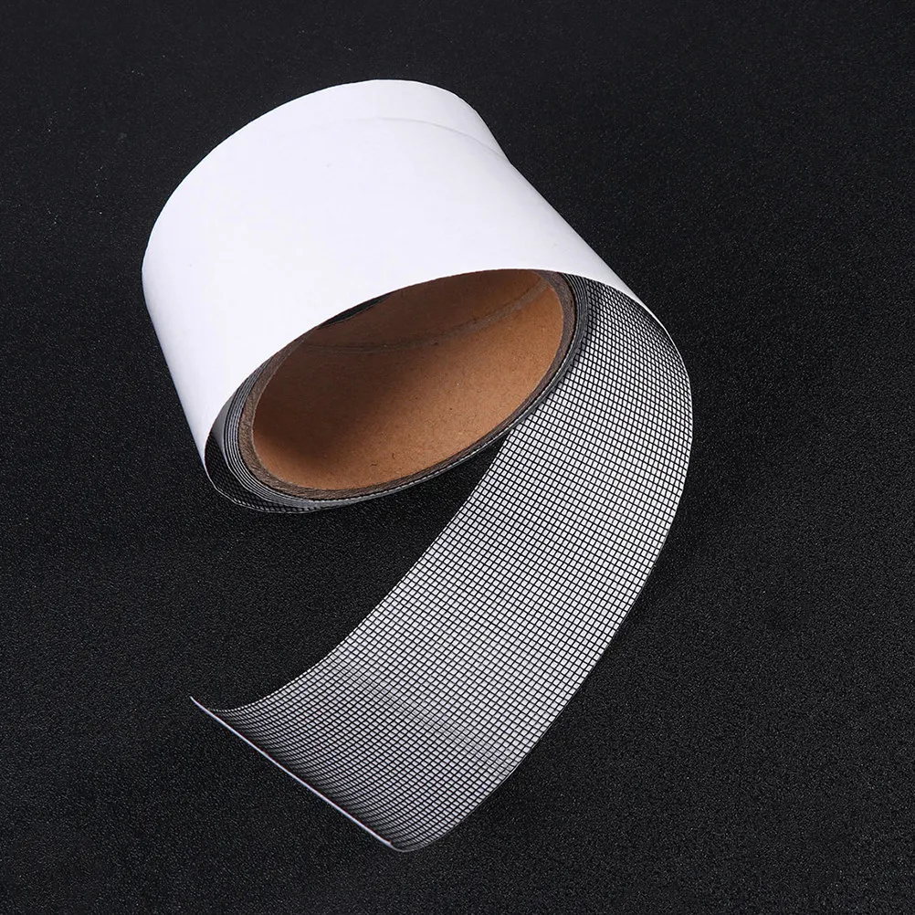 2Pcs Fiberglass Screen Repair Tape Heavy Duty Mesh Patch Tear Resistant Window Door Screen Mesh Sticker for Mosquito Proof