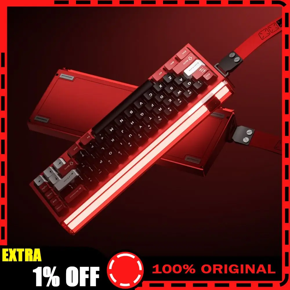 

PMO GP68 Wired Magnetic Switch Keyboard Aluminum Hot-Swap GASKET Gaming Mechanical Keyboard RGB 8000Hz 0.08MS RT 0.005mm Custom