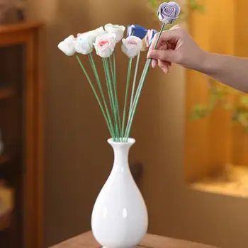 12 best sales Ceramic flowers - №11