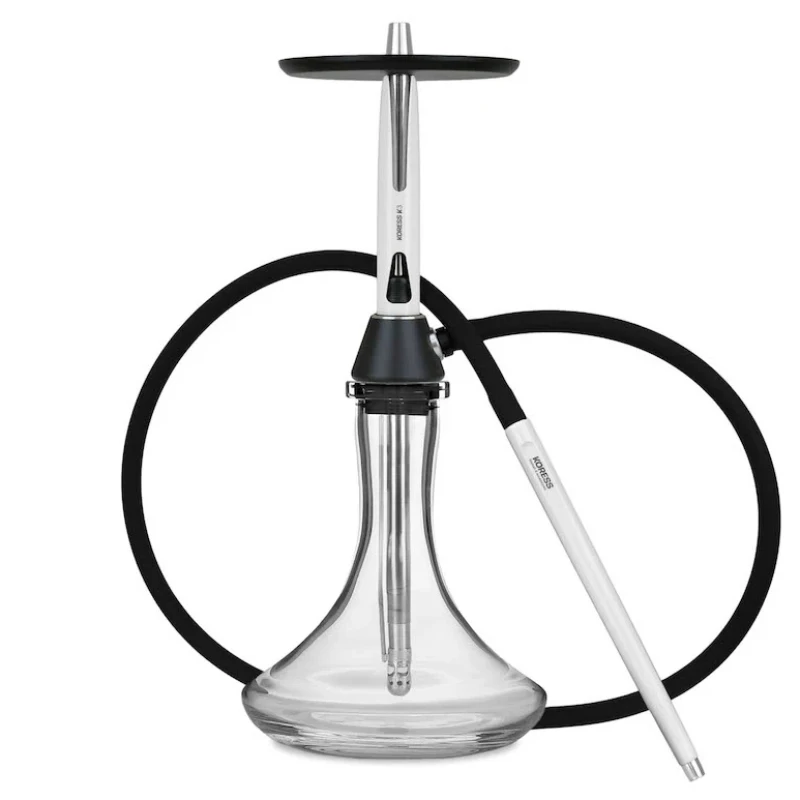 Koress K3 Hookah Shisha Set 304 Stainless Steel 60cm Single Tube Russian-made Hookah