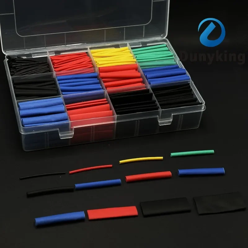 Heat Shrink Tubing,3:1，270-800 PCS,Insulated Polyolefin Sheathed,Electronic DIY Kit,Electrical Connection Tubing,Cable Sleeves