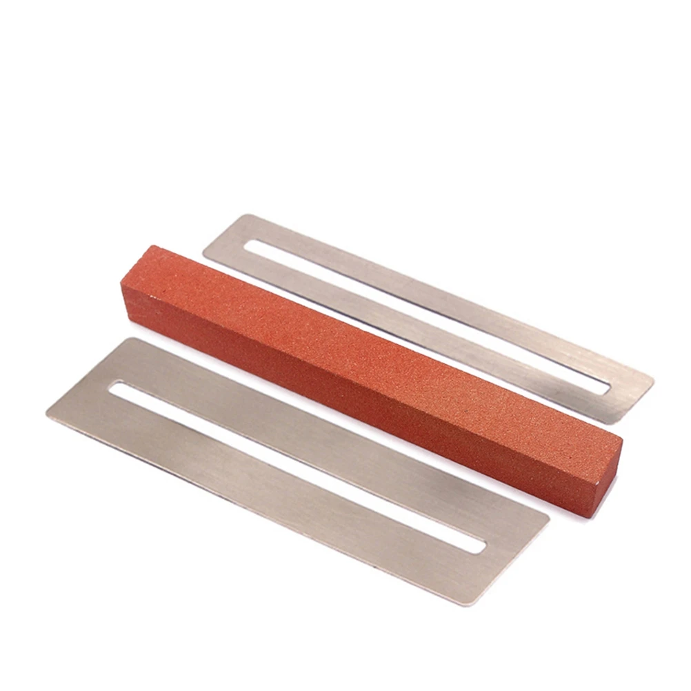 

2pcs Fret Polishing Beam Sanding Stone Authentic Size Guitar Bass Protector Leveling Beam Wire Polish Musical Instrument