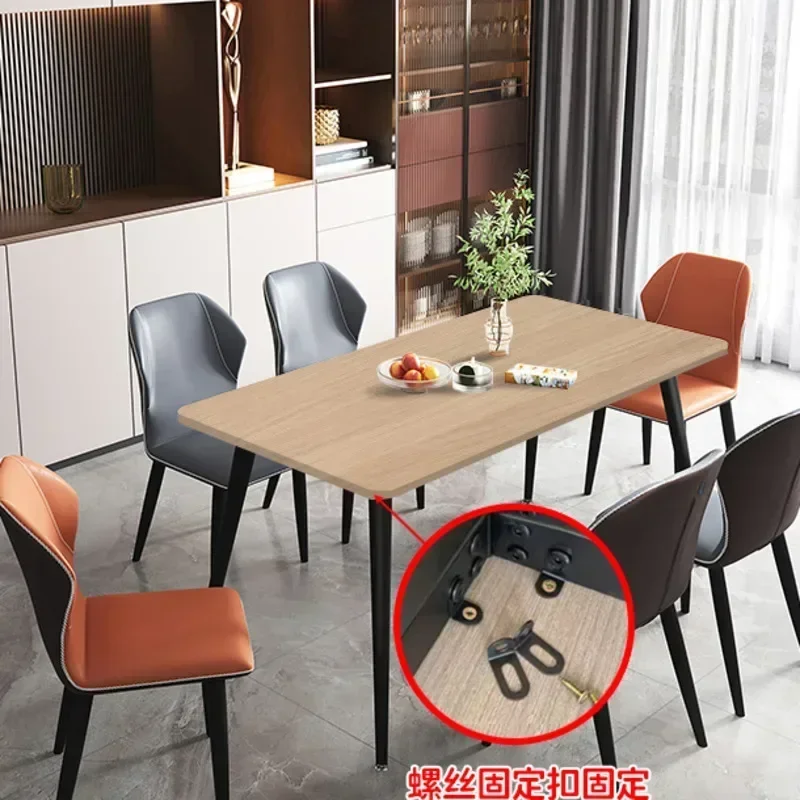 Simple Rock Slab Dining Table Legs Accessories Office Desk Rack Metal Support Base Light Luxury Marble Table Legs