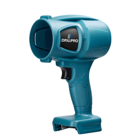 Drillpro Turbine Blower Brushed Motor Compatible with Battery Lightweight and Powerful Infinitely Variable Speed Control