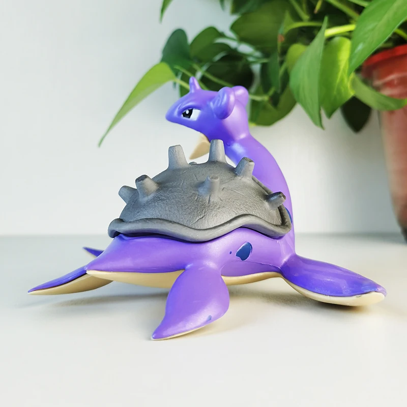 Pokemon อะนิเมะตัวเลข Lapras Gk ตุ๊กตาน่ารักมินิตุ๊กตารูปปั้น Pvc Collection เดสก์ท็อปตกแต่งเด็กวันเกิดของเล่นของขวัญ