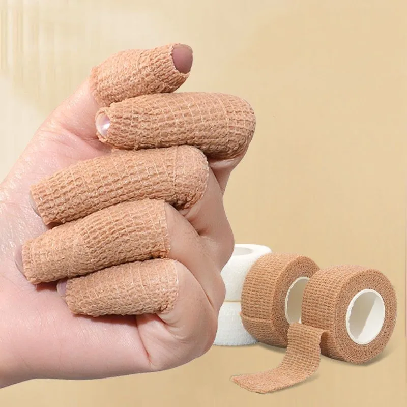 Self-adhesive Elastic Bandage Tapes Fingers Ankle Protection Makeup Tool Kits Non-woven Fabric Wraps Tape Tattoo Accessories