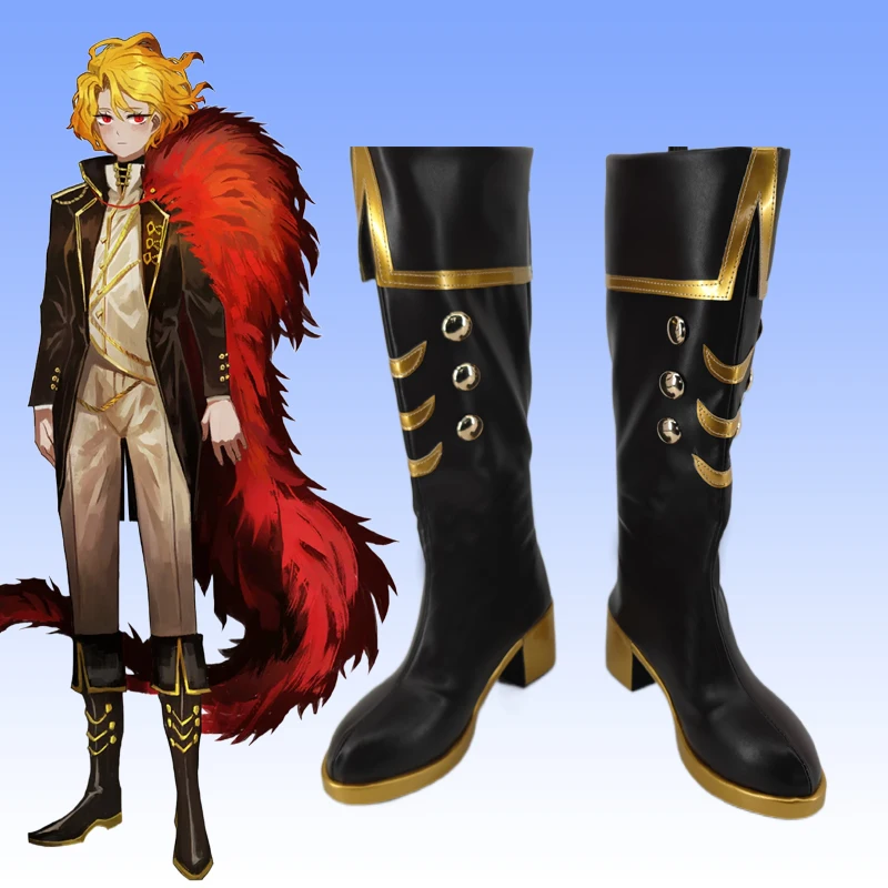 Anime Cosplay Shoes Limbus Company Don Quixote Spoiler Sancho Boots  Halloween Party Costume Accessories Custom Made