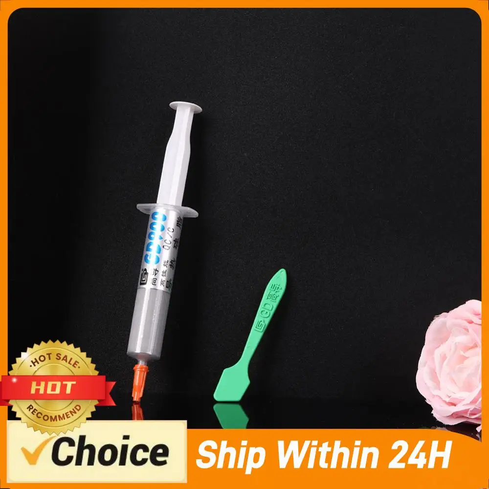 GD900 Silicone Thermal Paste Net Weight 7 Grams Heat Sink Compound Heat-dissipating Silicone Paste for CPU GPU