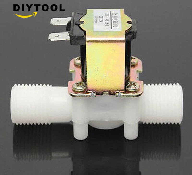 1/2" Plastic solenoid valve 12V 24V 220V,water valve wholesale is morn cheap