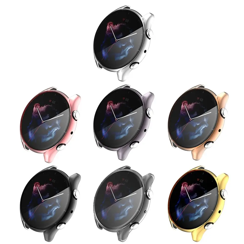 New Full Coverage Screen Protector TPU Cover Protective Case For Amazfit GTR 3/GTR 3 Pro