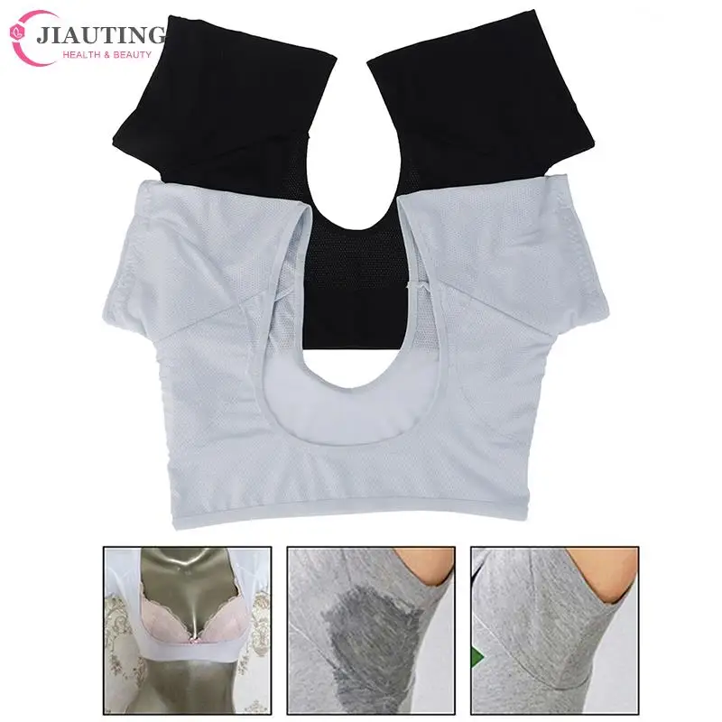 

High water absorption material T-shirt Shape Sweat Pads Reusable Washable Underarm Armpit Sweat Pads Perfume Absorbing