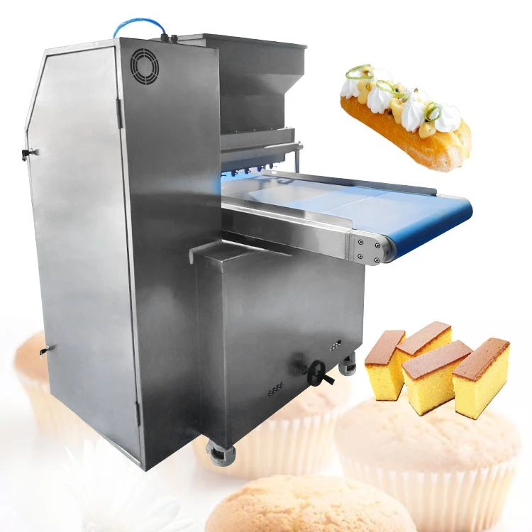 Pequeno Depositante De Produção De Muffin Automático Faça A Máquina, Equipamento De Cozimento, Copa Esponja Bolo Batter Fill