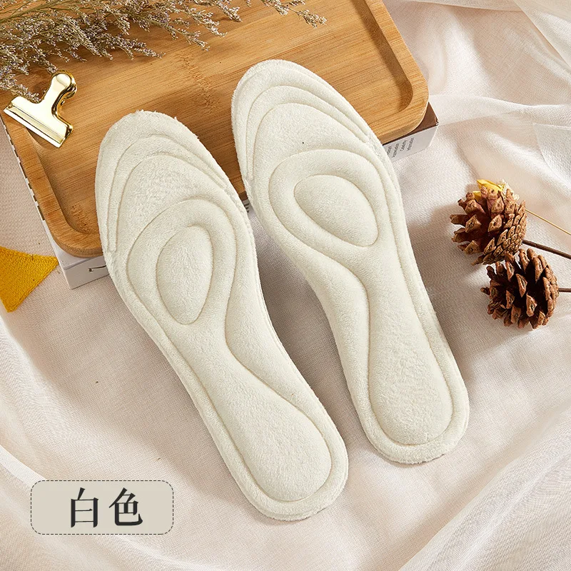 Thermal Insoles for Feet Winter Thermal Thicken Memory Foam Shoe Pads Men Women Sports Shoes Autumn Winter Shoes Pads