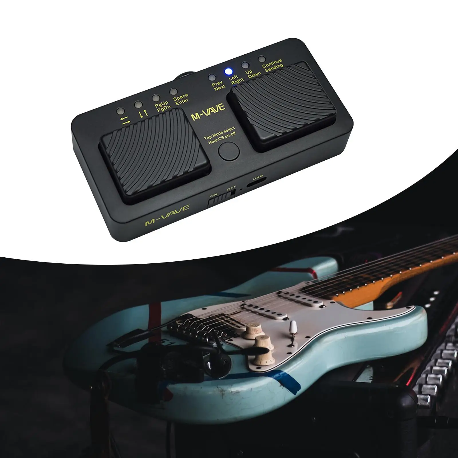 

Foot Pedal Turner Portable Music Turner for Music Practice Party Holiday