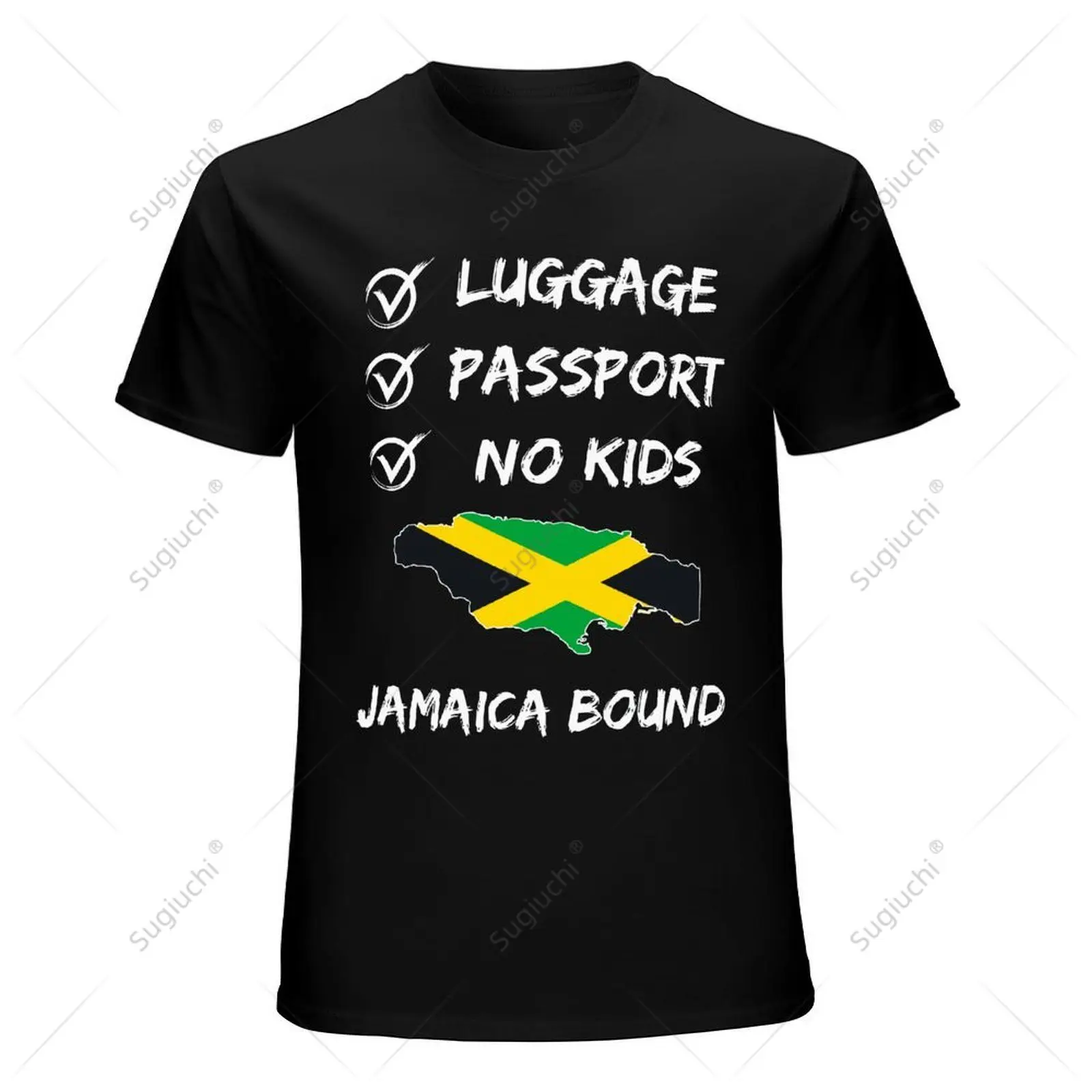 Unisex Men Jamaican Travel Clothing For Your Next Vacation To Jamaica Tshirt Tees T Shirts Women Boys 100% Cotton T-Shirt view 3