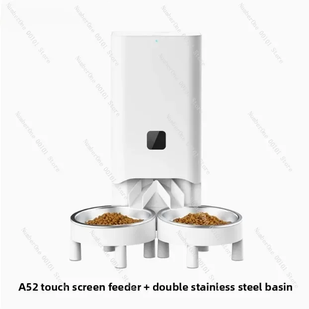 

Three-bowl Automatic Pet Feeder for Europe and The Americas, Operates in Conjunction with The tu Smart Platform