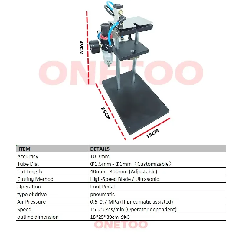 Semi-Automatic Pump Tube Cutter   Lotion  Straw Cutter  Perfume  Tube Cutting Equipment  Cosmetic  Assembly Machine