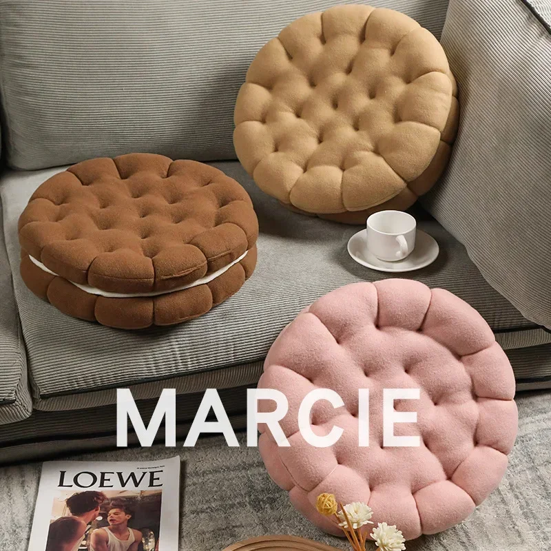 

Creative Sandwich Cake Cushion Simulation Food Throw Pillow Sofa Cushion Bay Window Futon Cushion Office Seat Decoration