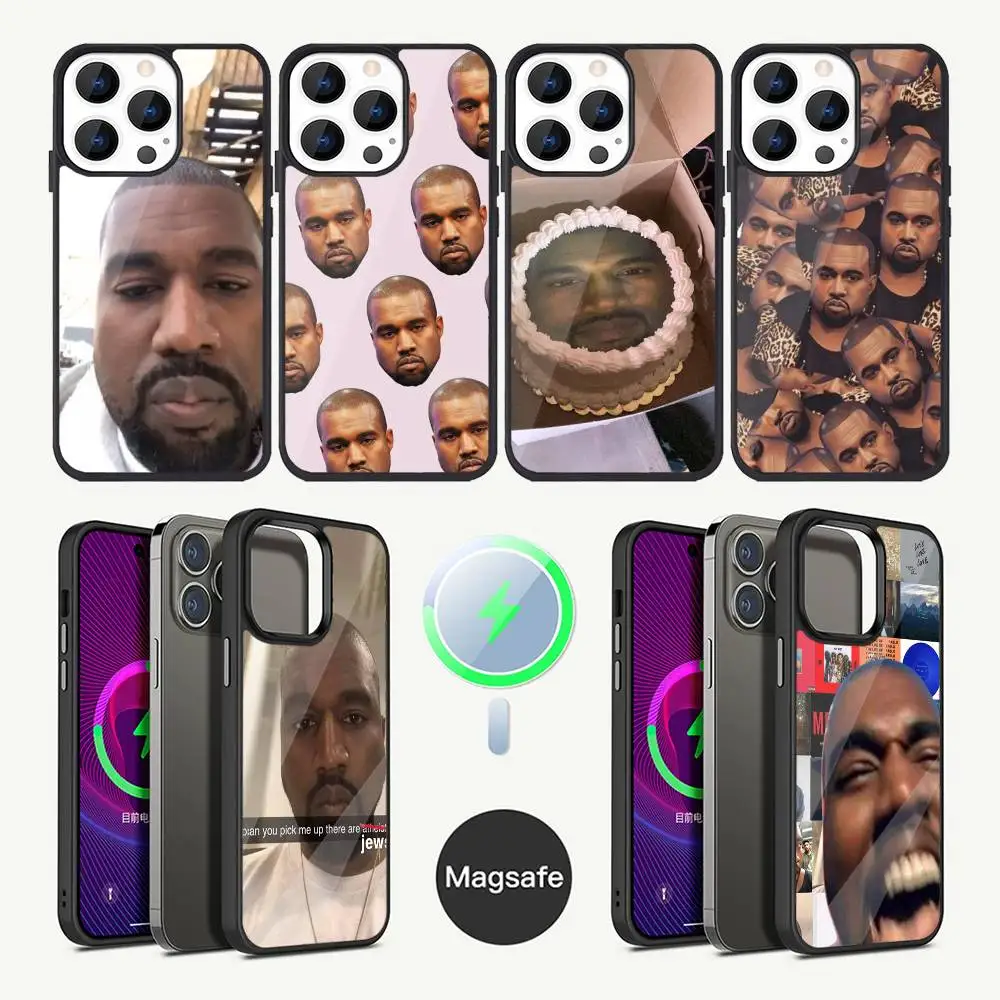 

Funny-Kanyes-West Ye Phone Case For iPhone 16,15,14,13,12,11,Plus,Pro,Max Mini Magsafe Magnetic Wireless Charging