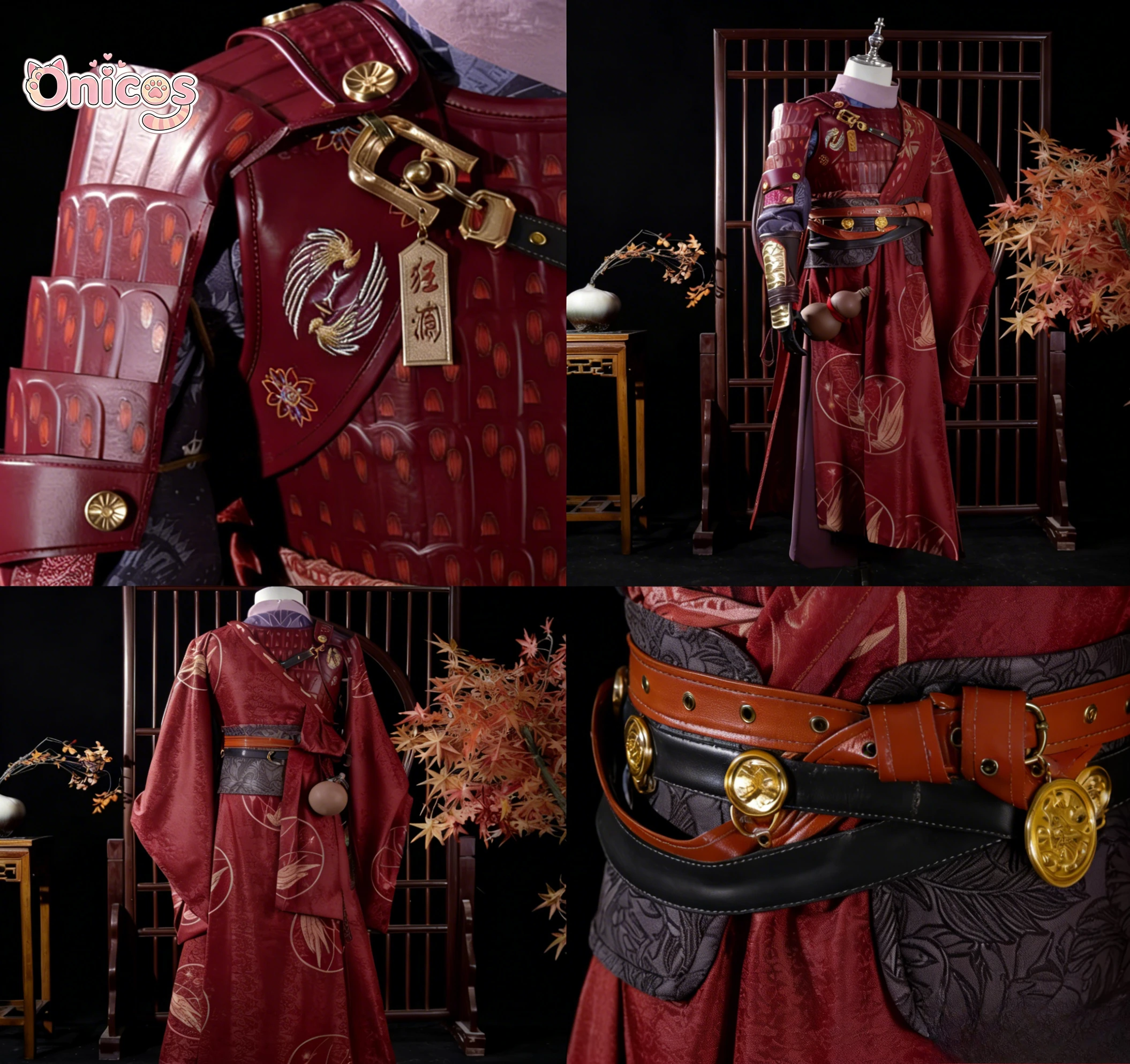 

Костюм для косплея по игре «Где встречаются ветры и бушующие приливы», мужские костюмы на Хэллоуин, Onicos