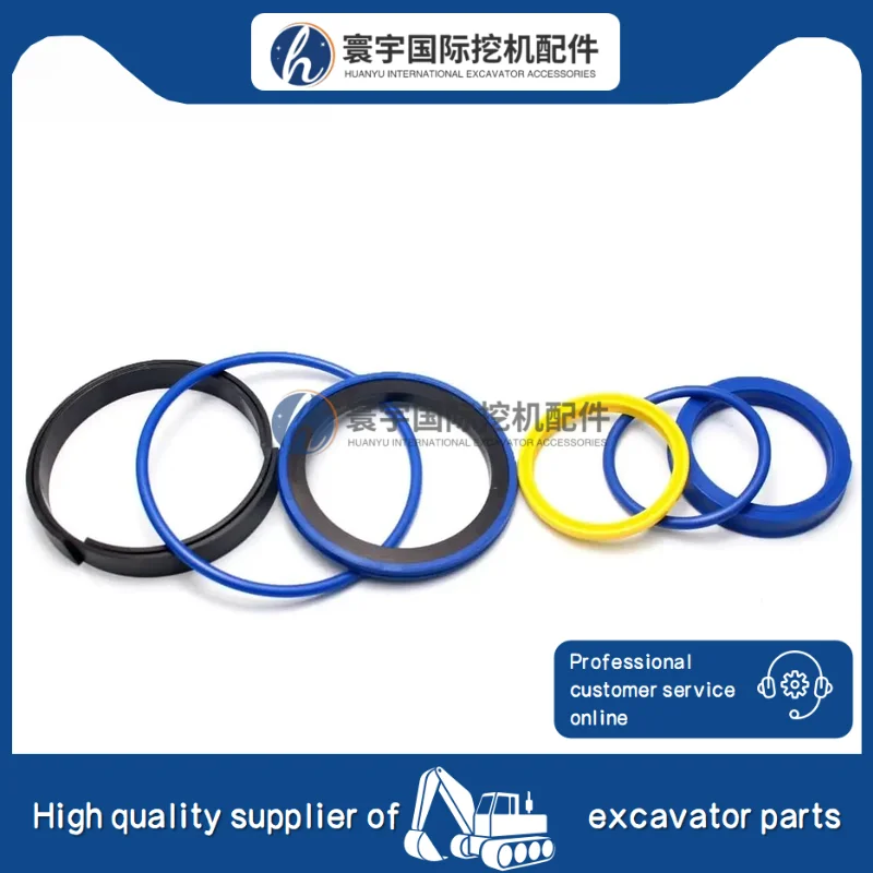 

991\00152 3cx Seal Kit Compatible with Jcb Hydraulic Seal Kit Rod 60mm Bore 100mm Machinery Parts