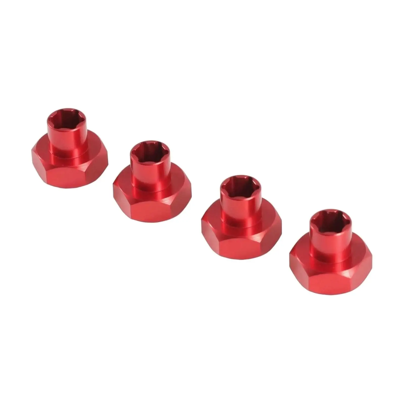 Durable Aluminum 5mm to 12mm Hex Adapter for RC Vehicle Wheel Hub Repair Custom Build Part