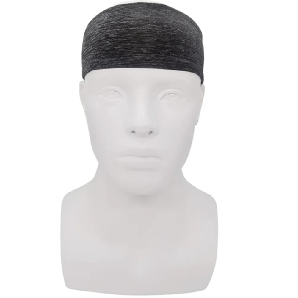 Women Running Yoga Sweatband Elastic Breathable Lightweight Sports Training Headband Sweat Absorbing Portable Multi-Function