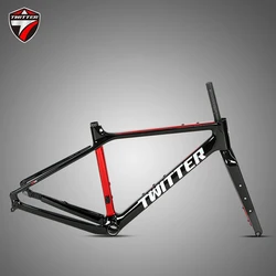 TWITTER-Carbon Fiber Road Bicycle Frame, Body of Car, Multiple Colors to Choose from