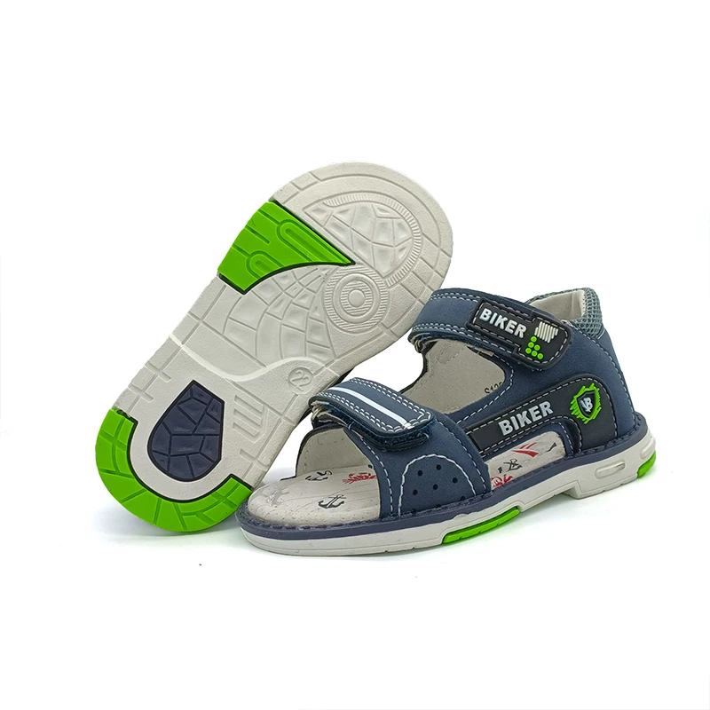 New Fashion arch support Orthopedic Summer leather Sandals antiskid Children Shoes+inner Genuine Leather