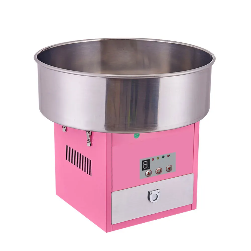 Marshmallow termico elettromeccanico Marshmallow rosa commerciale macchina Marshmallow completamente automatica