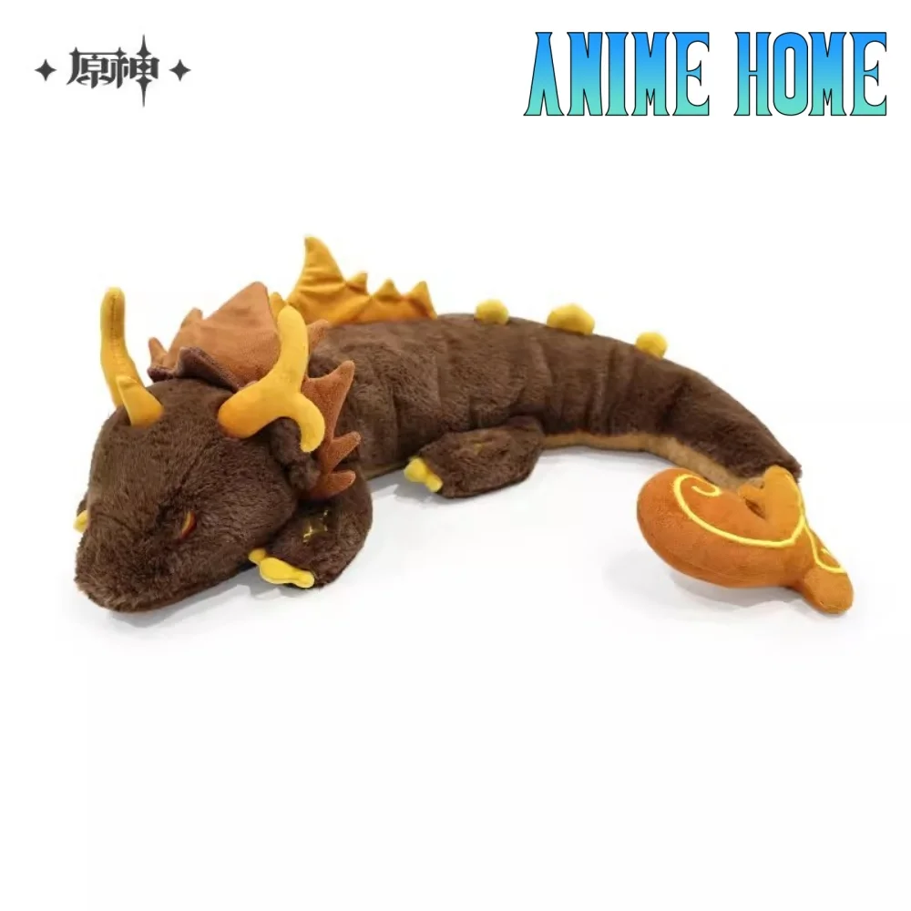 Official Genshin Impact Kunikuzushi Zhongli Zhong Li Dragon Plush Pillow Stuffed Doll Toy Game Cosplay Kids Gift Cute