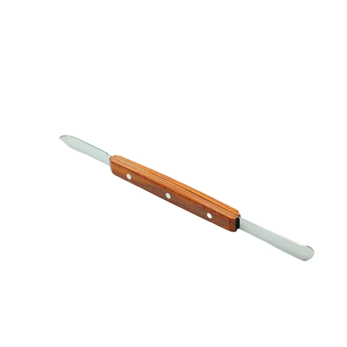 1Pcs Dental Lab Double Head Wax Carving Tool Stainless Steel Lab Sculptor Knife with Spatula 17.5cm