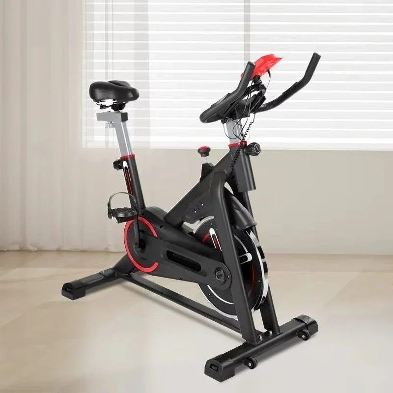 Commercial Grade Air Resistance Spinning Bike, Heavy Duty Stationary Cycling Machine For Home Gym Fitness