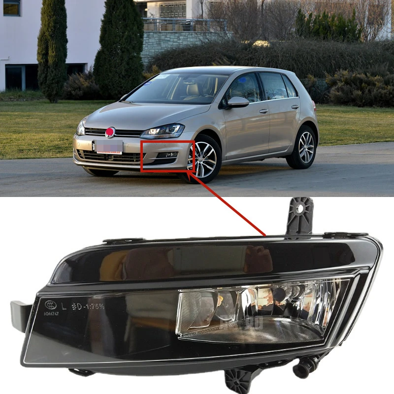 

For VOLKSWAGEN VW Golf 7 2013 2014 2015 2016 2017 Car Accessories Front Bumper Light Anti-fog Fog Lights Front Fog Lamp Assembly