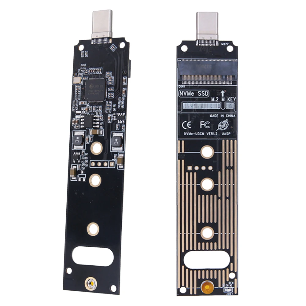 

Адаптер-конвертер M.2 NVMe SSD в USB 3.1 Gen 2 JMS583 Чип M.2 NVMe в USB Card Reader 16 ТБ Поддержка UASP TRIM для PCI-E/M.2 SSD