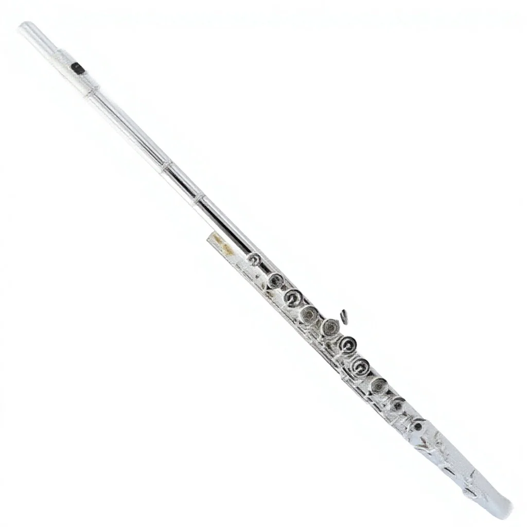 

16 Holes Open Hole Flute High Quality Silver Plated Flute