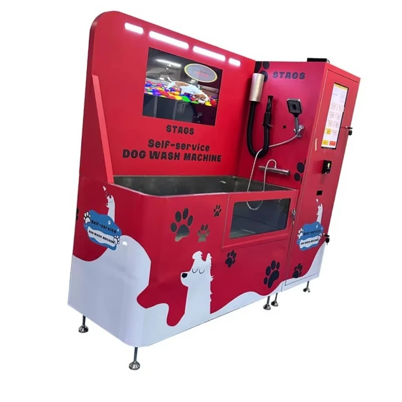 Portable Automatic Dog Grooming Bath Machine Self-Service Dog Washing Machine 304 Stainless Steel Material