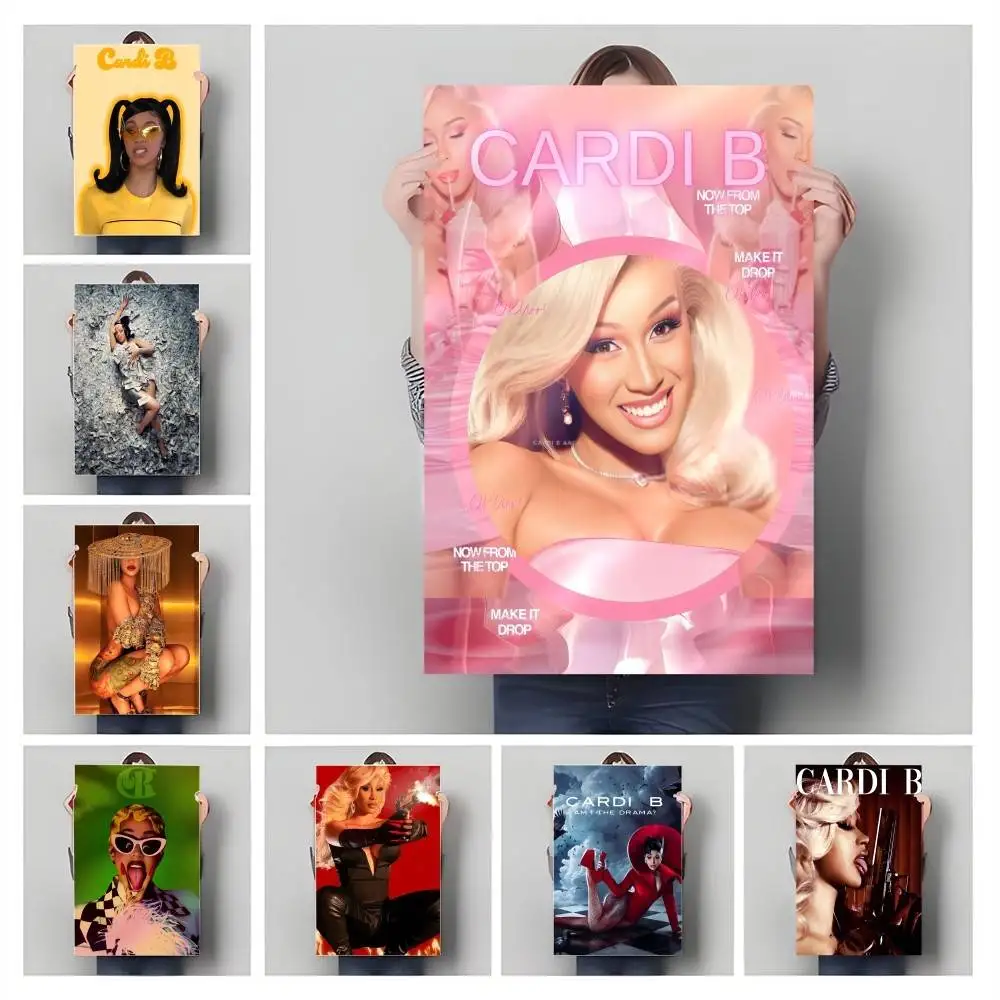 

Singer Cool Sexy C-Cardi BS Poster Suitable For Living Room,bedroom,bar,Hallway Bar Wall Art Prints Decoration Gifts