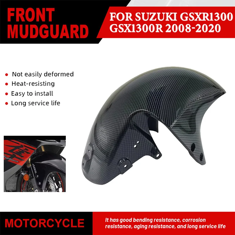 Motorcycles High quality ABS front mudguard splash guard for Suzuki Hayabusa GSXR1300 GSX1300R GSX-R1300 GSXR1300 2008-2020