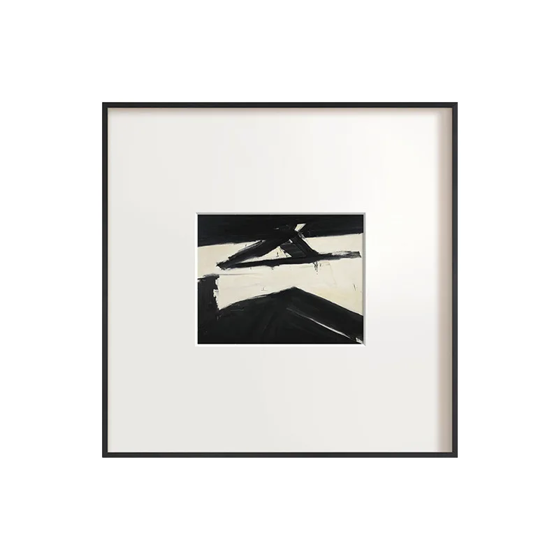 

Art Decorative Painting Living Room Literature and Art Hanging Painting Nordic Black and White Murals