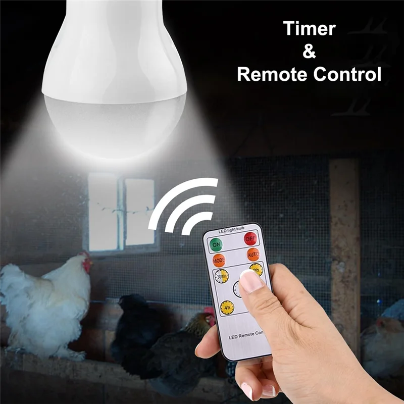 

LED Solar Lights Rechargeable Indoor/Outdoor For Camping Emergency Power Outage With Remote Control