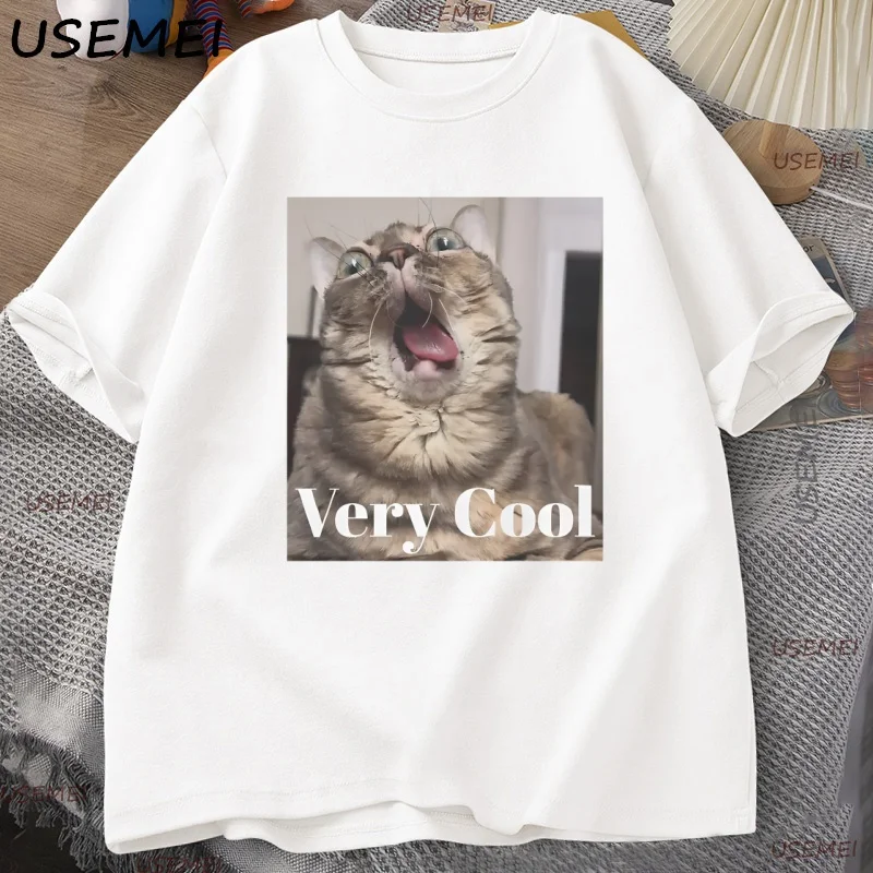 

Funny Cat Gumbus T-Shirt Men Women Very Cool Cat Grahic T Shirts Casual Short Sleeve Tshirt Cotton Comfortable Streetwear Tops