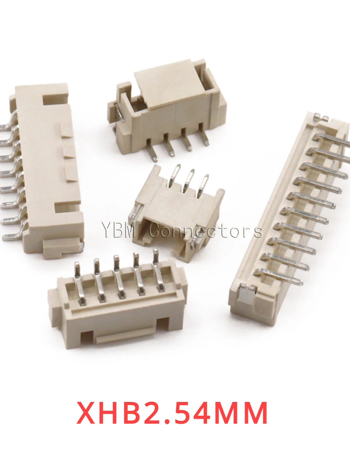 20pcs XHB2.54 horizontal vertical strap buckle XH2.54 mm pitch connector patch connector pin socket braid