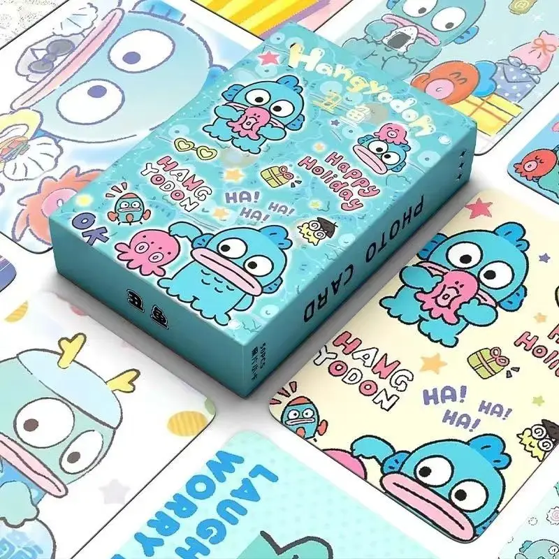 

Новые Kawaii Lomo открытки Hangyodon милые Мультяшные поздравительные открытки фото открытки Коллекция с принтом подарок 50 шт./комплект