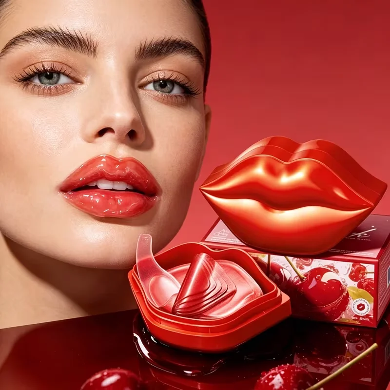 Fruit Vitamin C Moisturizing Skincare Lip Mask Reducing Lip Wrinkles Repair Skin Lip Patches Face Care Masks Recreate Sexy Lips