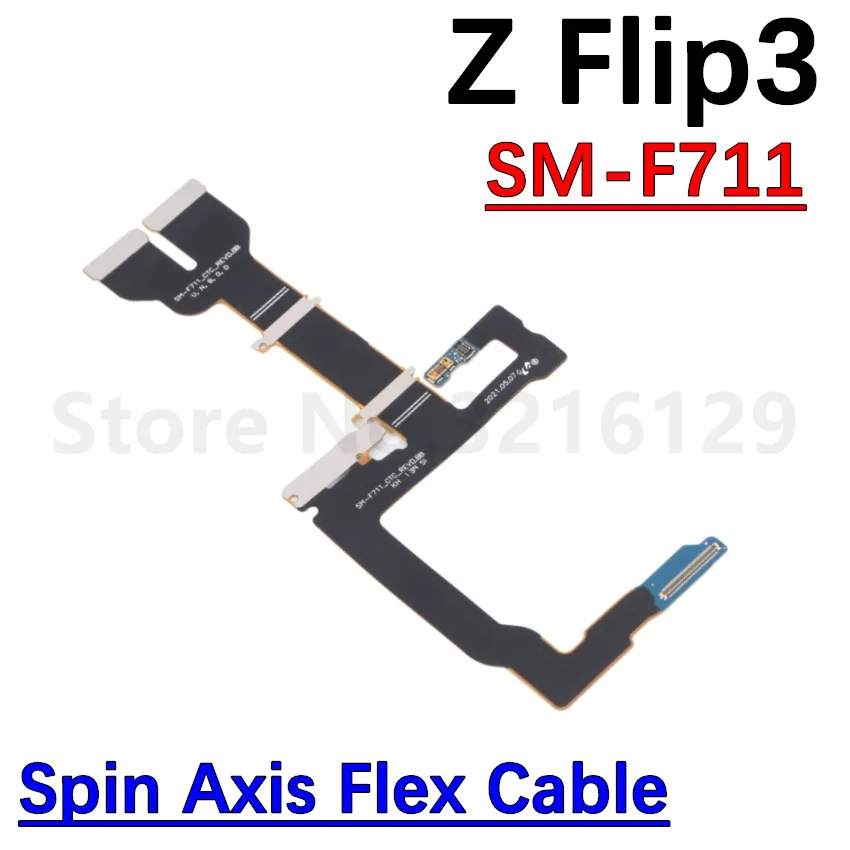 Spin Axis Flex Cable For Samsung Galaxy Z Flip Flip3 Flip4 Flip5 Main Board Motherboard Connector LCD Display Flex Cable