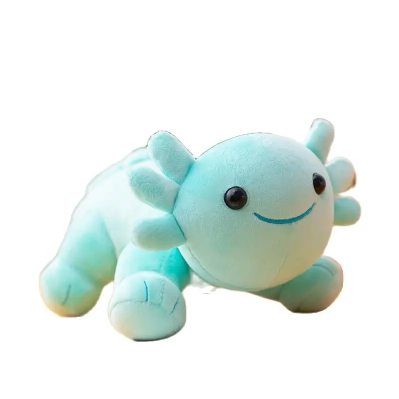 30CM Cute Salamander Plush Toys Soft Stuffing Pillow Cushion Animal Axolotl Doll Birthday Gift  Boys Girls