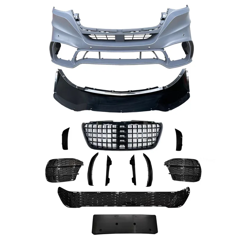 High Quality Performance Sport Style Body Kit Bumpers For Sprinter W907 2018-2024 Old To New Upgrade Modification Parts