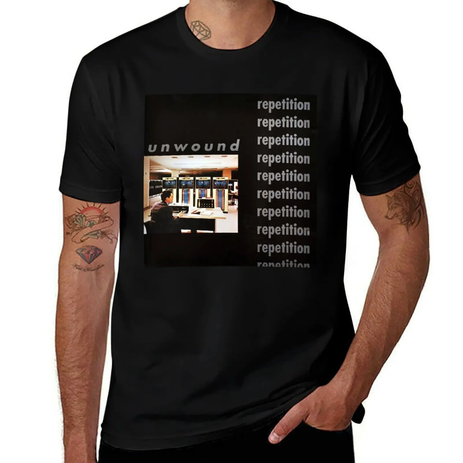 Unwounds Repetition 1996 T-Shirt Large Size Soft Cotton T-Shirt